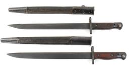 WWI BRITISH ENFIELD MODEL MKII* BAYONET LOT OF 2