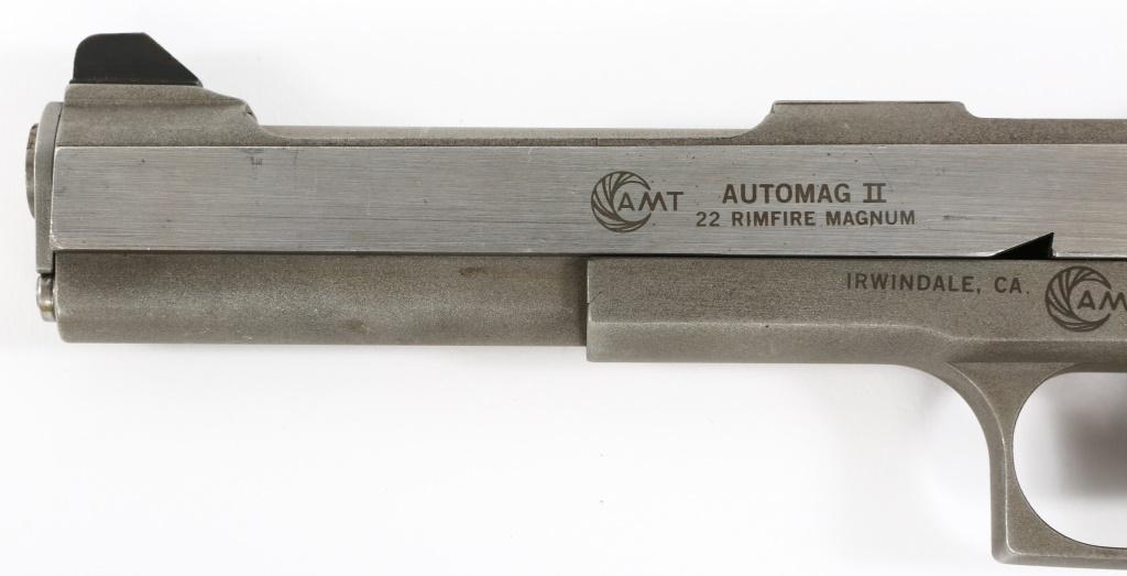 AMT AUTOMAG II .22 RIMFIRE PISTOL