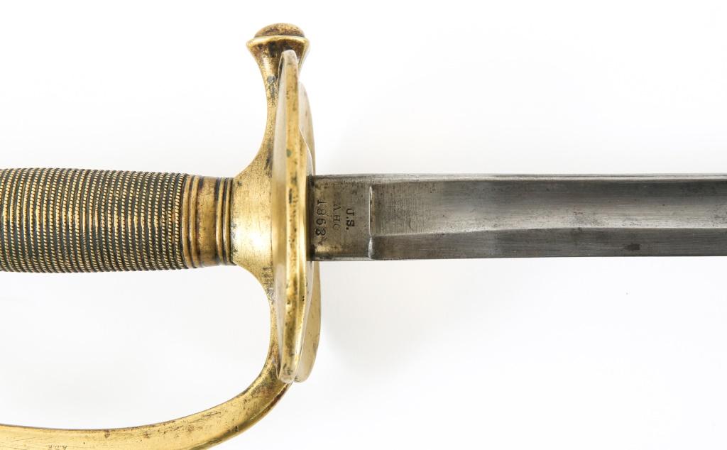 US ARMY MODEL 1840 NCO SWORD BY A.H.C. 1963