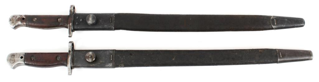 WWI AUSTRALIAN LITHGOW M1907 PATTERN BAYONET LOT