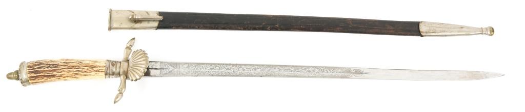 IMPERIAL GERMAN HUNTING CUTLASS DRESS DAGGER