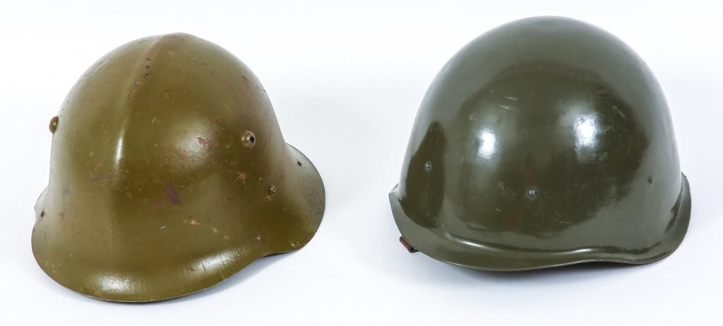 WORLD MILITARY COMBAT HELMET LOT OF 6