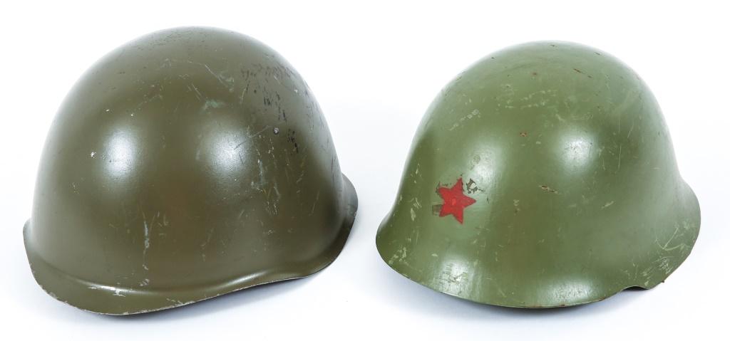 WORLD MILITARY COMBAT HELMET LOT OF 6