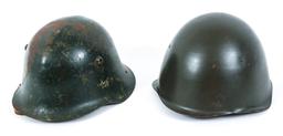 WORLD MILITARY COMBAT HELMET LOT OF 6