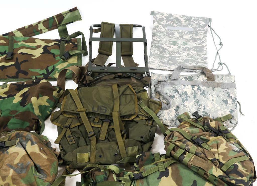 US ARMY BACKPACKS & FIELD BAGS