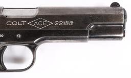 1931 COLT ACE .22 LR SEMI-AUTOMATIC PISTOL