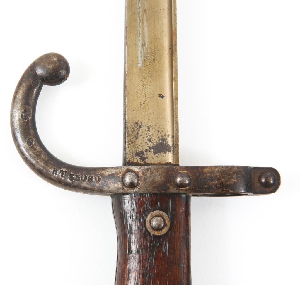 FRENCH MODEL 1874 T-BACK SWORD BAYONETS LOT OF 2