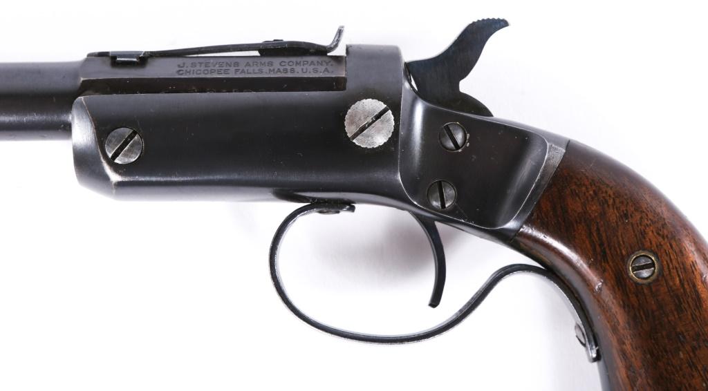 STEVENS OFFHAND MODEL 35 .22 LR TARGET PISTOL