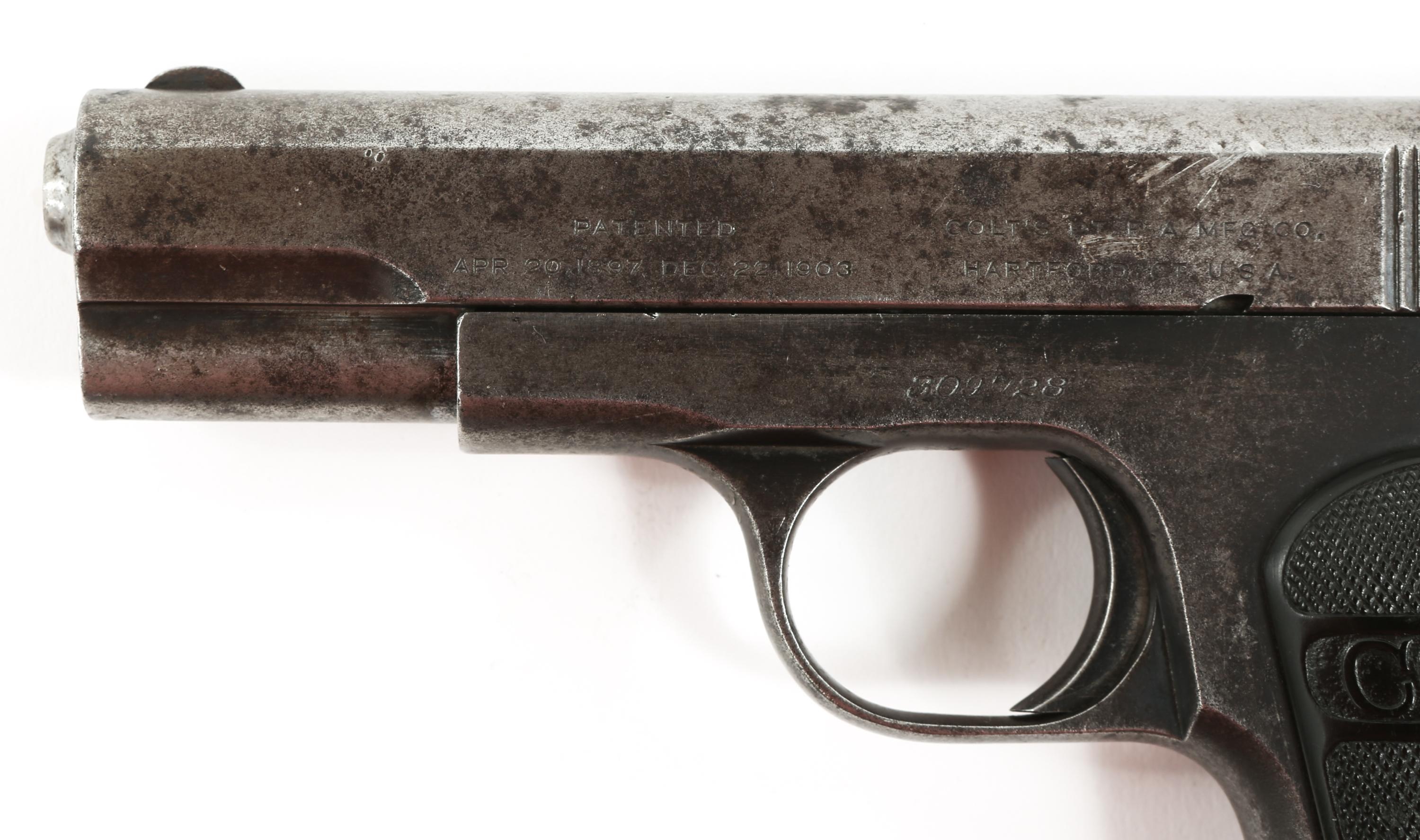 1919 COLT M1903 POCKET HAMMERLESS .32 CAL PISTOL