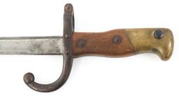 FRENCH MODEL 1874 GRAS SWORD BAYONET DATED 1879