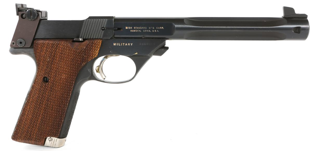 HIGH STANDARD HD MILITARY .22LR TARGET PISTOL