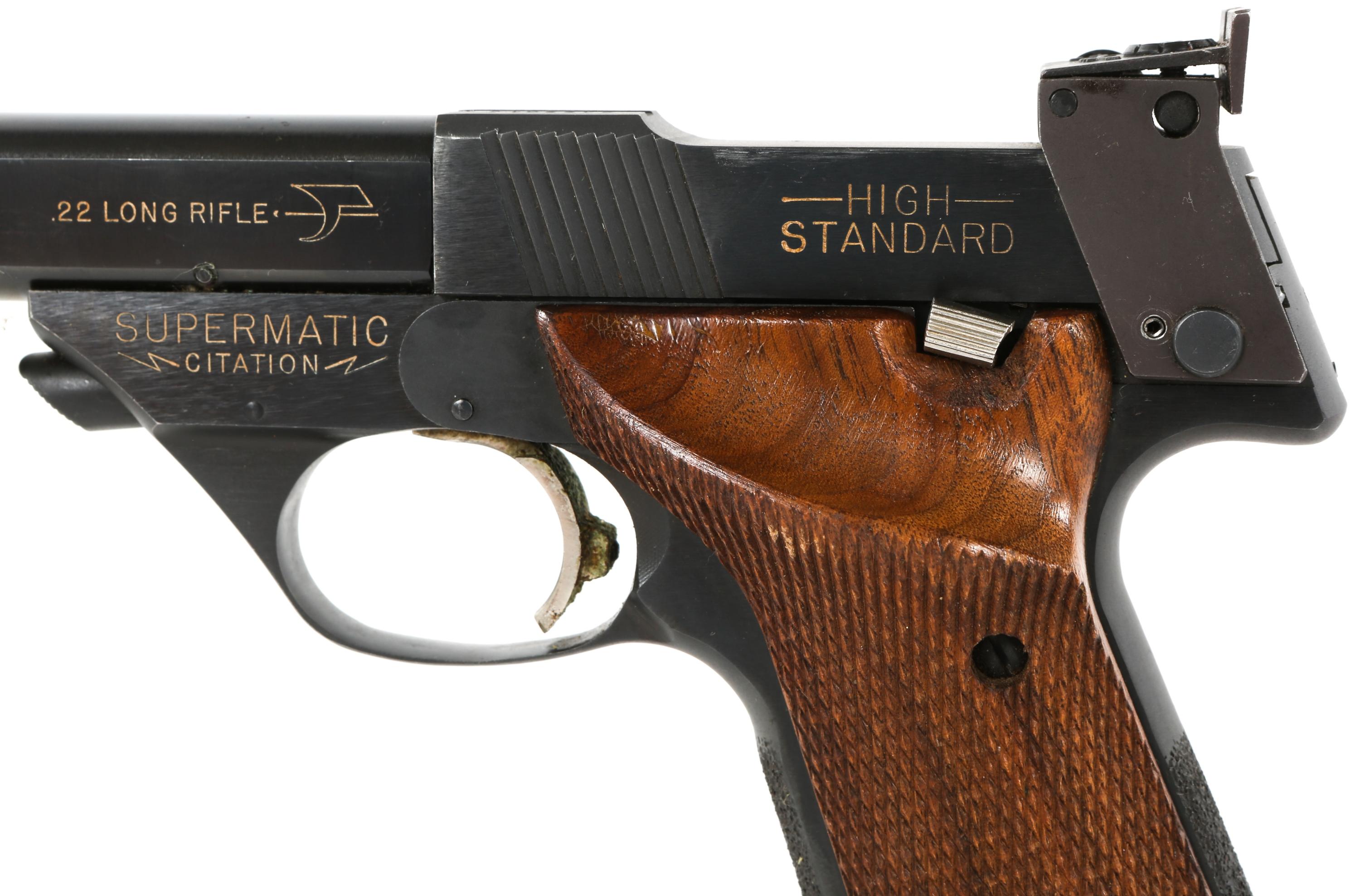 HIGH STANDARD HD MILITARY .22LR TARGET PISTOL