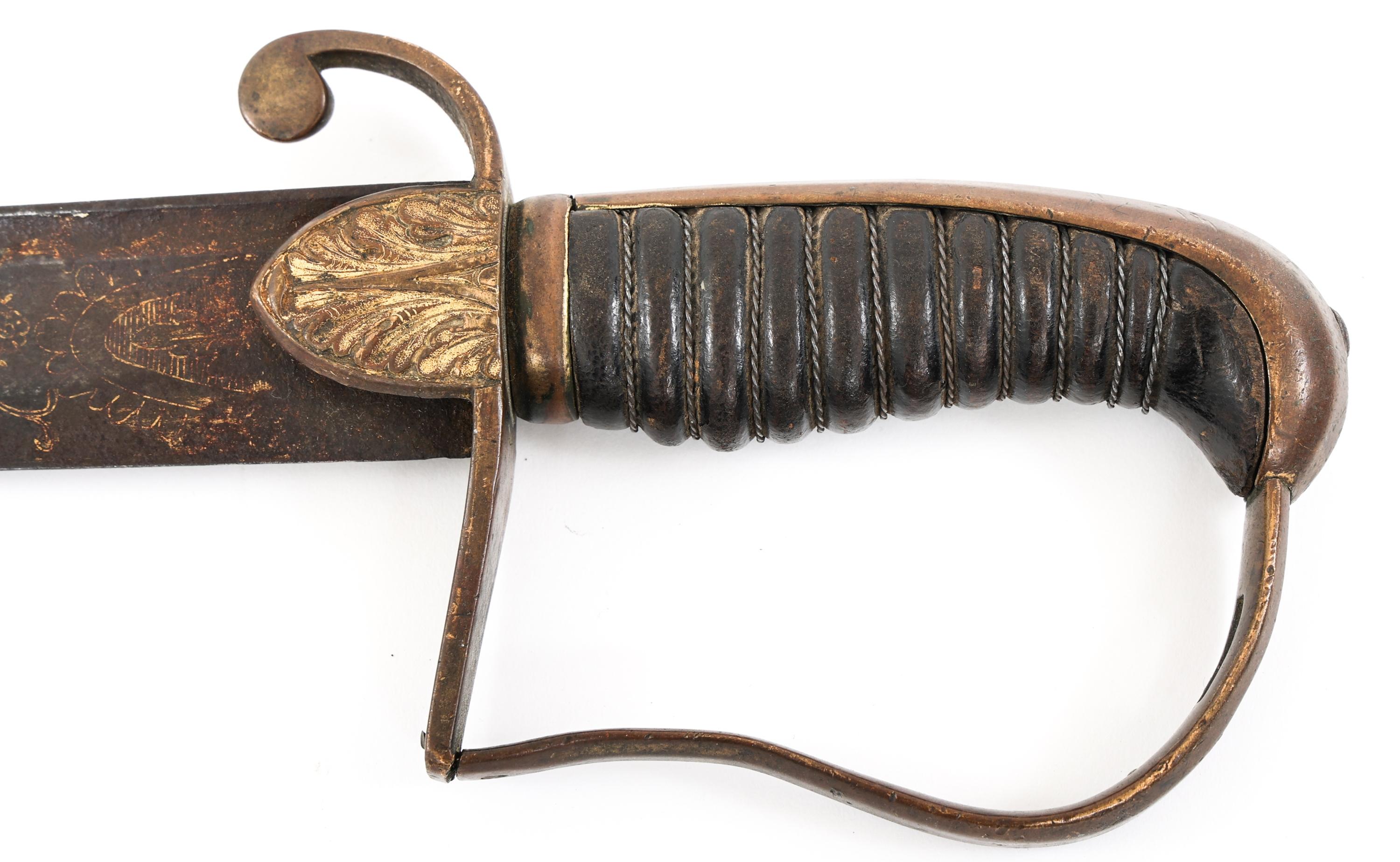 BRITISH 1796 CAVALRY OFFICER SWORD by R.B. COOPER