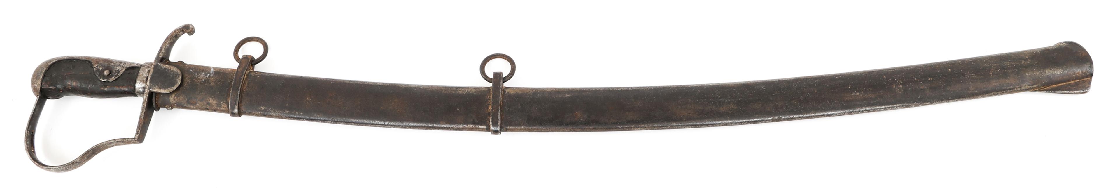 BRITISH M1796 LIGHT CAVALRY SWORD & SCABBARD