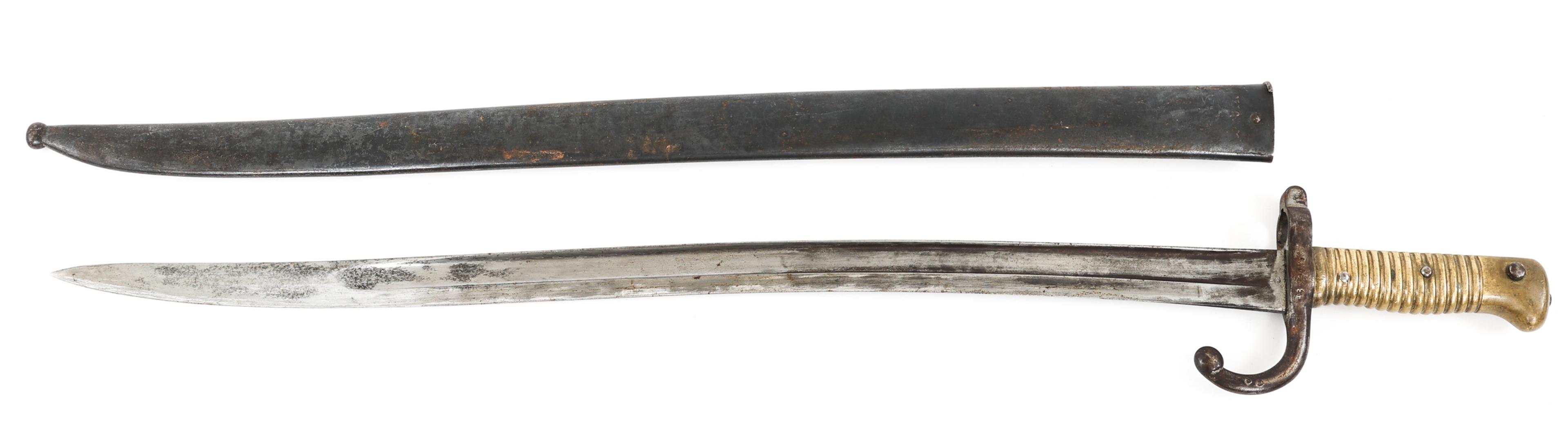 EGYPTIAN 1869 REMINGTON BAYONET & SCABBARD