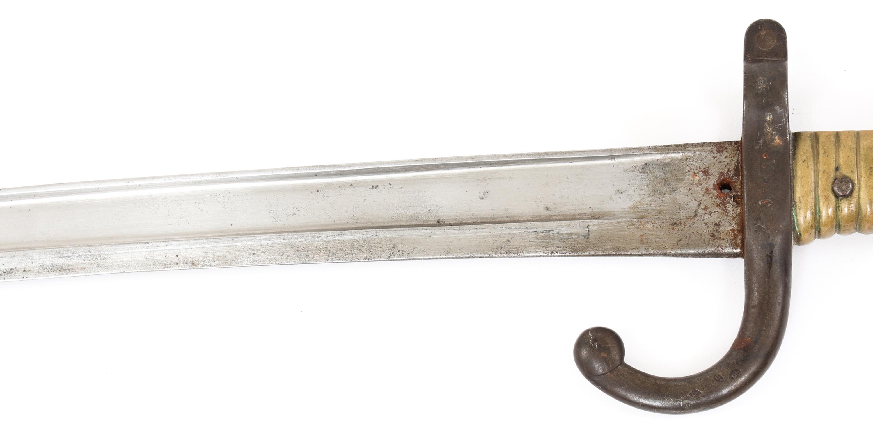 FRENCH MODEL 1866 CHASSEPOT SWORD BAYONET