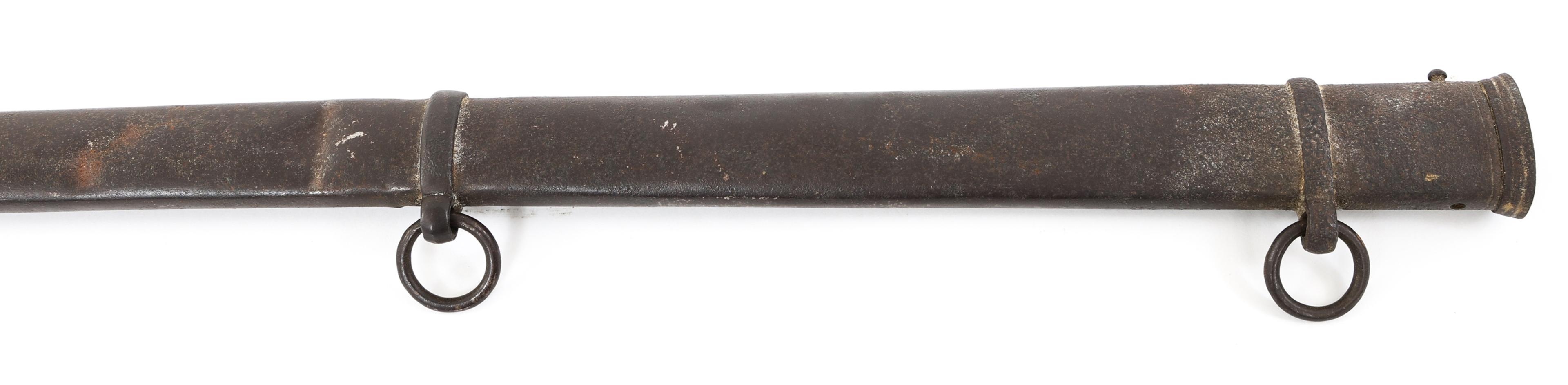 BRITISH RIFLE VOLUNTEERS M1827 ETCHED BLADE SWORD