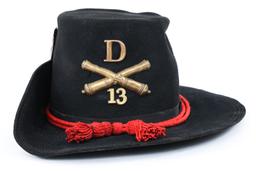 CIVIL WAR UNION ARTILLERY MODEL 1858 HARDEE HAT