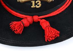 CIVIL WAR UNION ARTILLERY MODEL 1858 HARDEE HAT