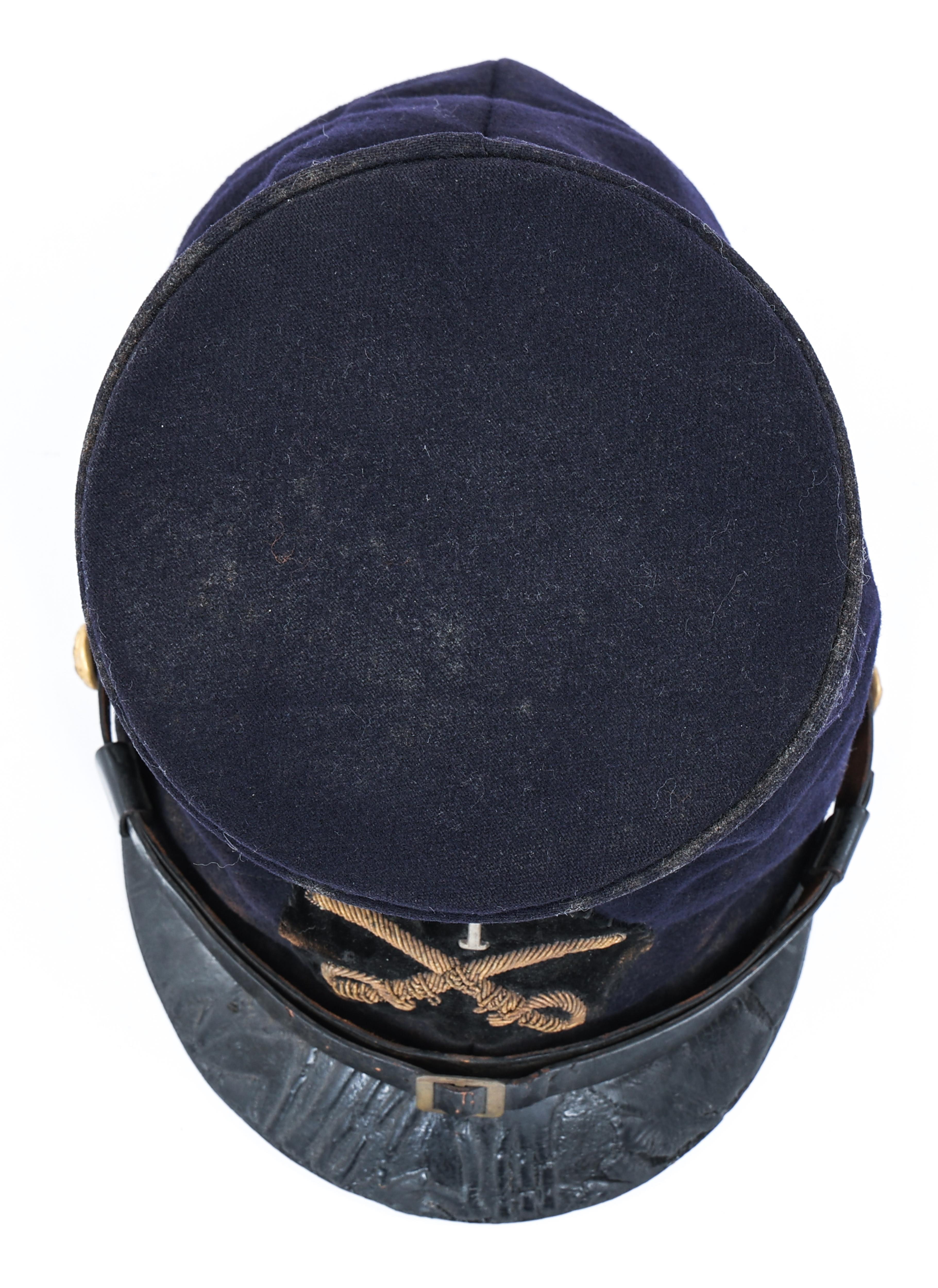 CIVIL WAR CAVALRY OFFICER McDOWELL FORAGE CAP KEPI