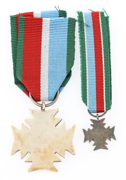 RHODESIAN UDI DISTINGUISHED DEFENSE CROSS MEDALS