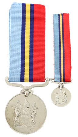 RHODESIAN UDI GENERAL SERVICE NAMED MEDALS SET