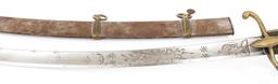FRENCH NAPOLEONIC LIGHT CAVALRY OFFICER SWORD