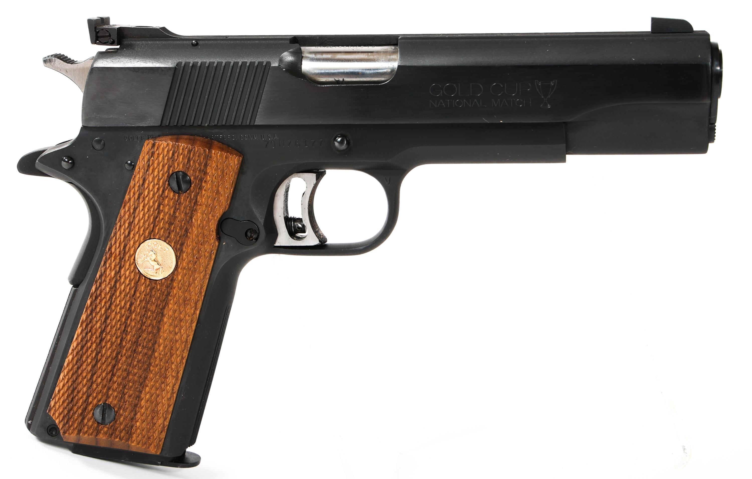 COLT MKIV SERIES 70 GOLD CUP NATIONAL MATCH PISTOL