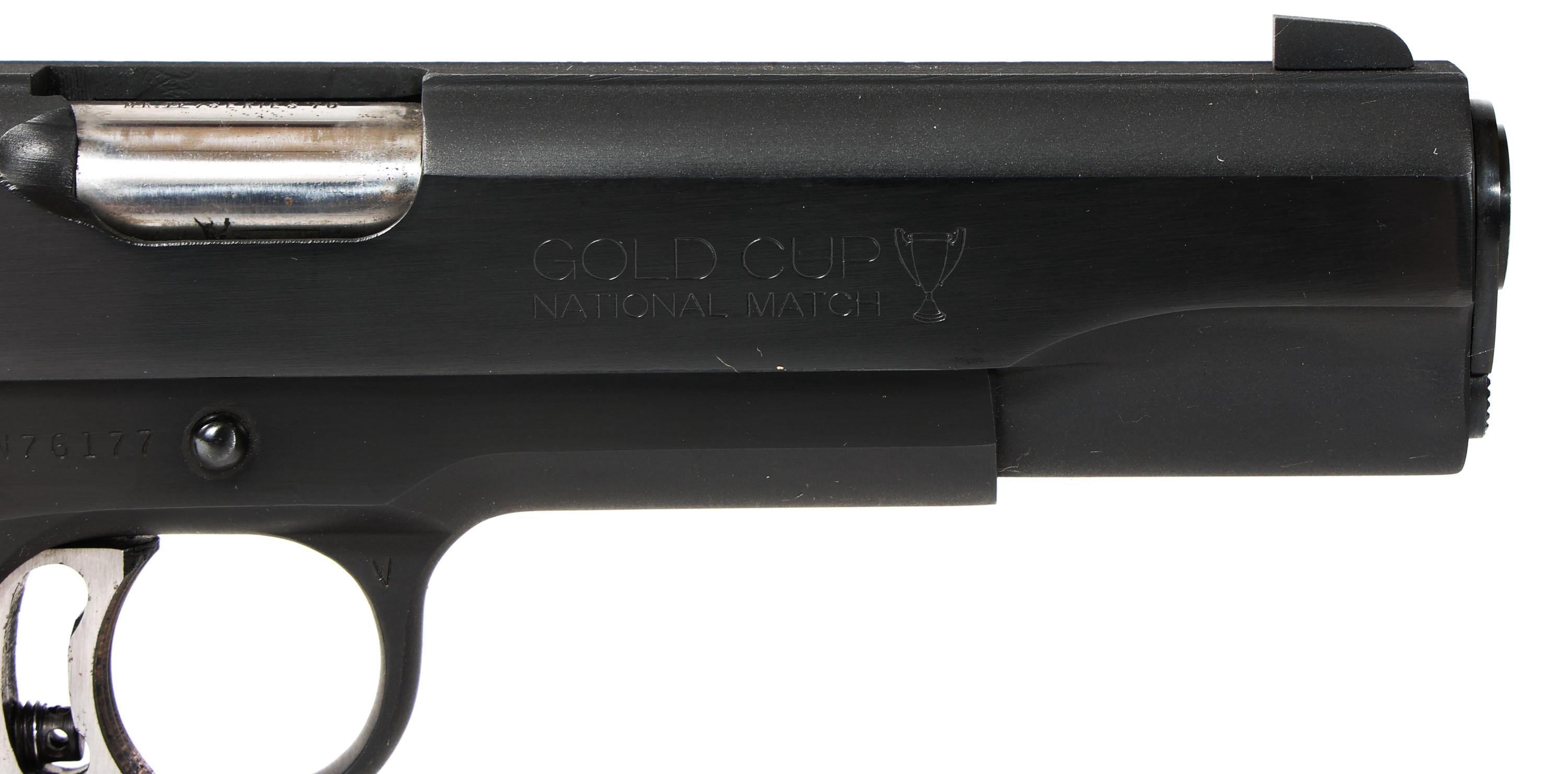 COLT MKIV SERIES 70 GOLD CUP NATIONAL MATCH PISTOL