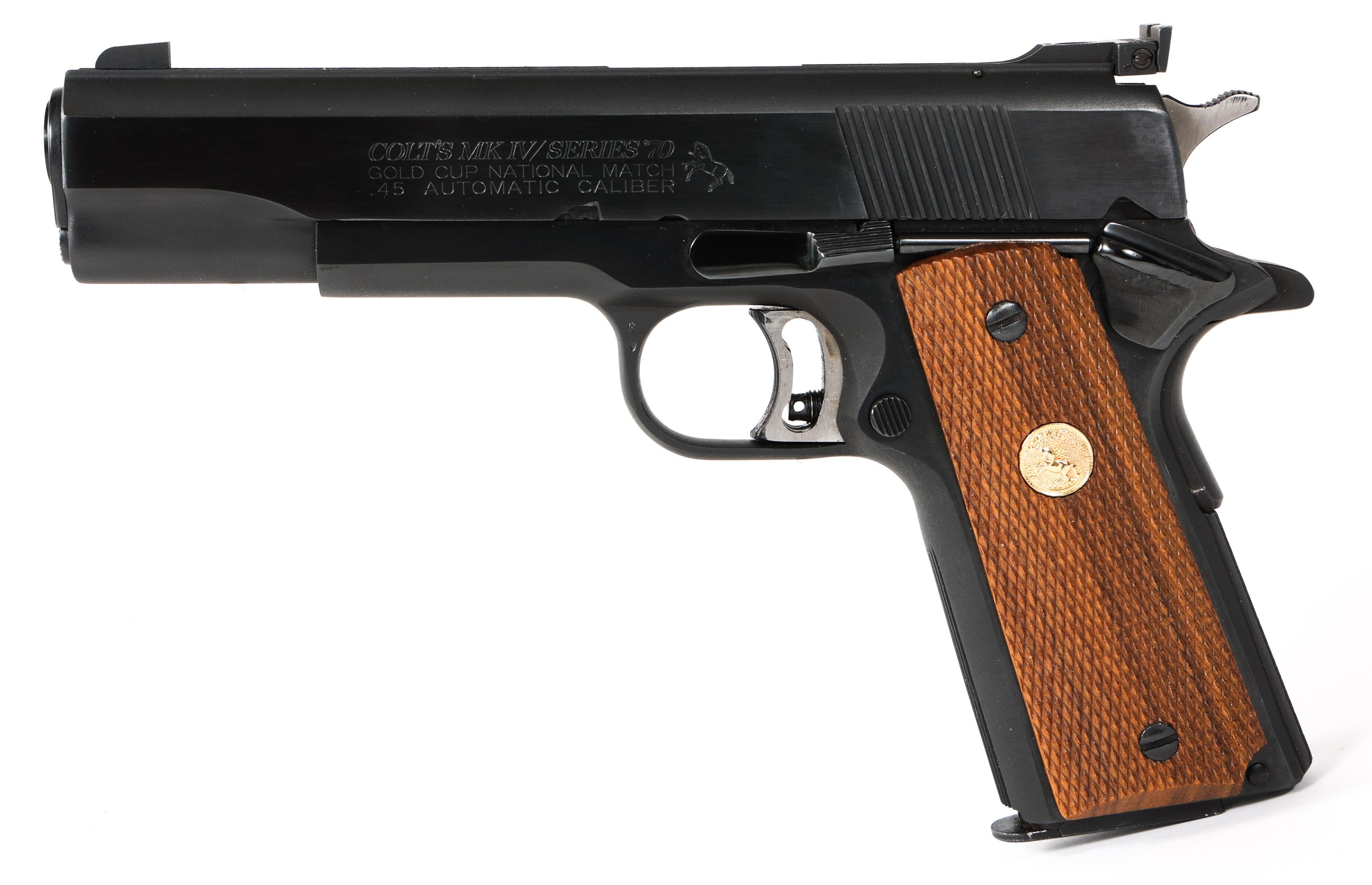 COLT MKIV SERIES 70 GOLD CUP NATIONAL MATCH PISTOL