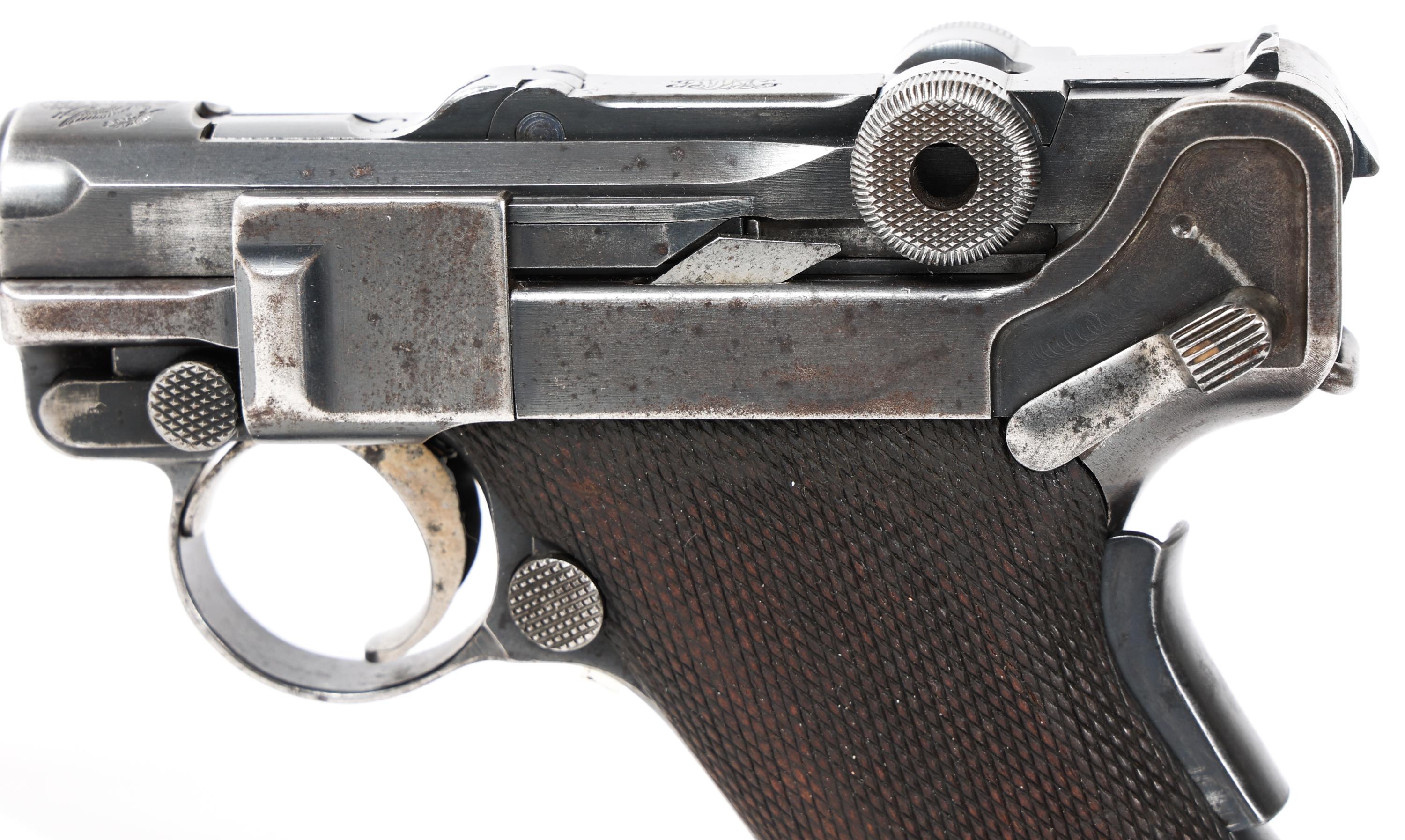 DWM MODEL 1906 AMERICAN EAGLE LUGER 9mm PISTOL