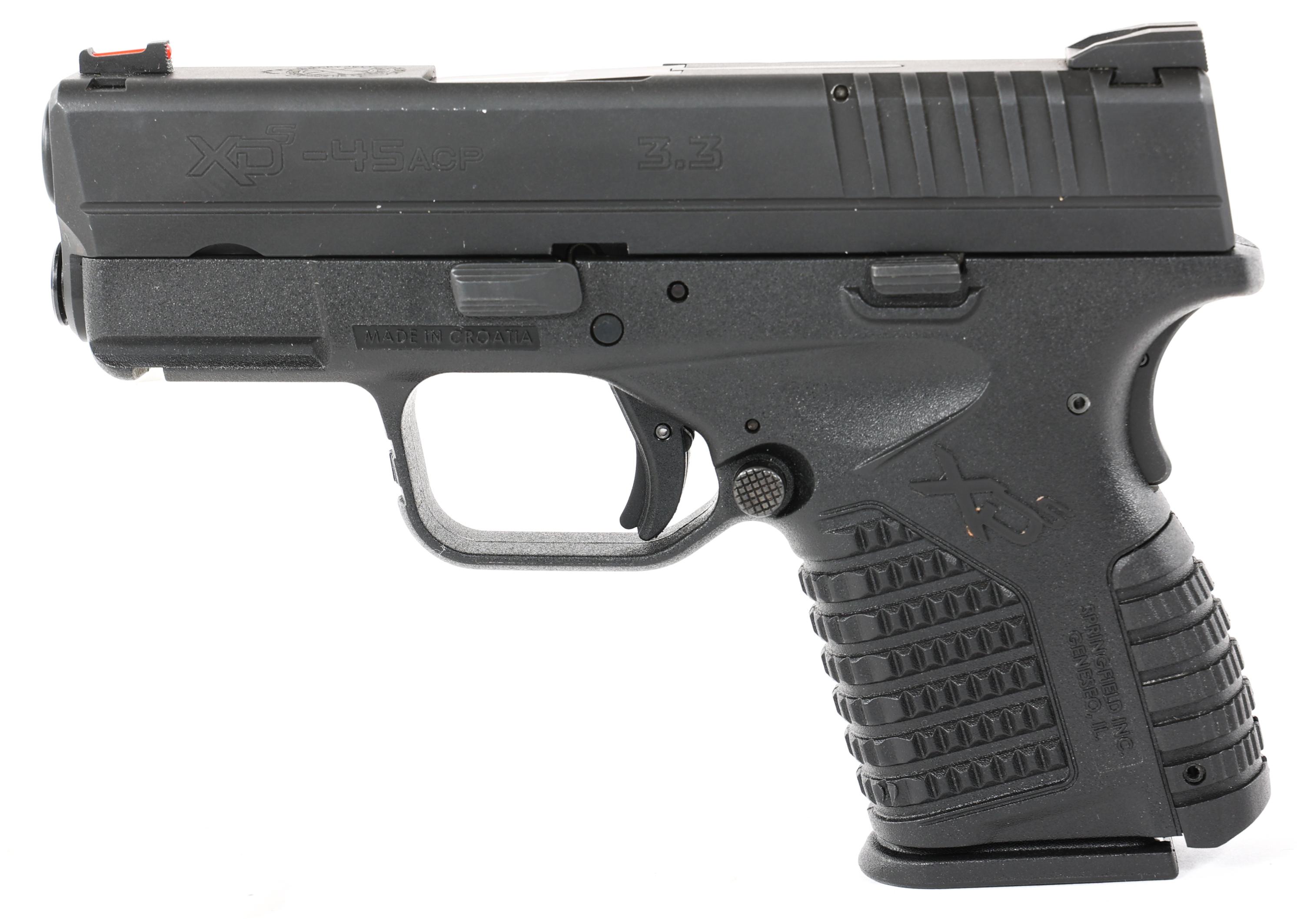 SPRINGFIELD XD-S 3.3 .45 ACP SEMI AUTO PISTOL