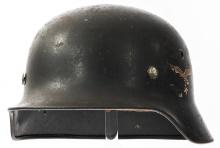 WWII GERMAN LUFTWAFFE M35 DD COMBAT HELMET