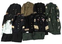 US ARMY & NAVY OFF & NCO UNIFORMS