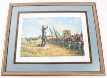 "ABSOLUTION AT GETTYSBURG" SIGNED LITHOGRAPH