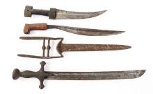 19th C. SOUTHEAST ASIAN DAGGERS & KNIVES