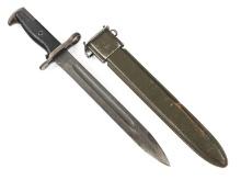 WWII US ARMY M1 BAYONET by AFH WITH SCABBARD