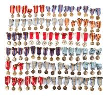 COLD WAR US ARMED FORCES MINI MEDALS