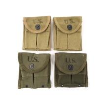 WWII US ARMY M1 CARBINE AMMO POUCHES
