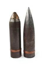 WWI - WWII 75mm & 76mm ARTILLERY PROJECTILES