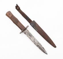 WWI IMPERIAL GERMAN BOOT KNIFE by HUGO KOLLER