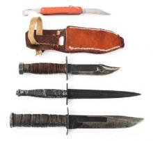 WWII - COLD WAR US & BRITISH ARMED FORCES KNIVES