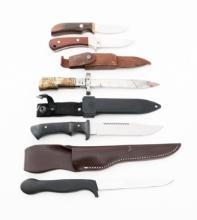 CIVILIAN HUNTING KNIVES - CASE, S&W, & MORE
