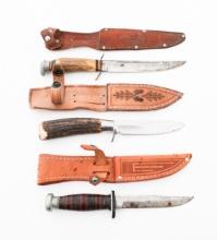 CIVILIAN HUNTING KNIVES WITH SHEATHS