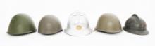 WWI - COLD WAR WORLD MILITARY COMBAT HELMETS