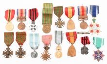 WWI - WWII WORLD MILITARY MEDALS & AWARDS