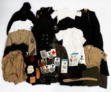 WWII - COLD WAR US NAVY DRESS UNIFORM ITEMS