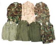 VIETNAM WAR - GULF WARS US ARMY UNIFORM ITEMS