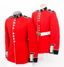 COLD WAR BRITISH ARMY IRISH GUARDS DRESS TUNICS