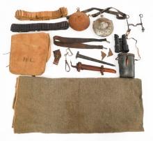 SPAN-AM WAR - WWI US ARMY FIELD GEAR & HORSE TACK